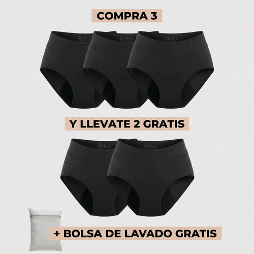 Rosa's Signature Bragas Antifugas (3 + 2 gratis)