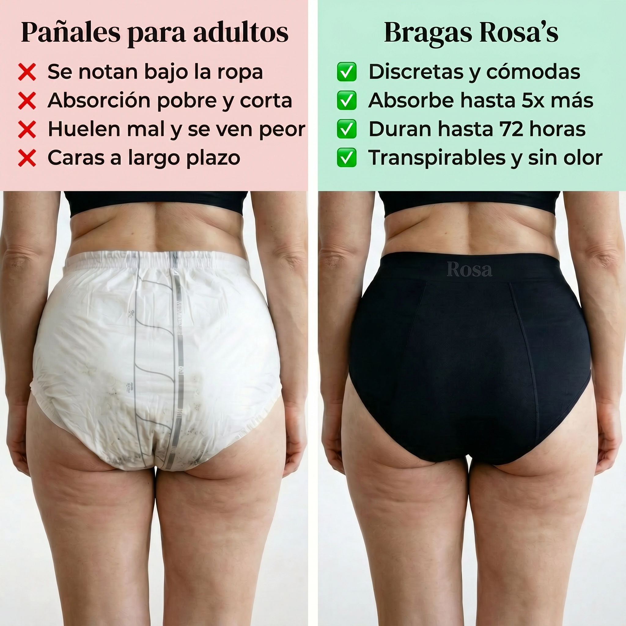 Rosa's Signature Bragas Antifugas
